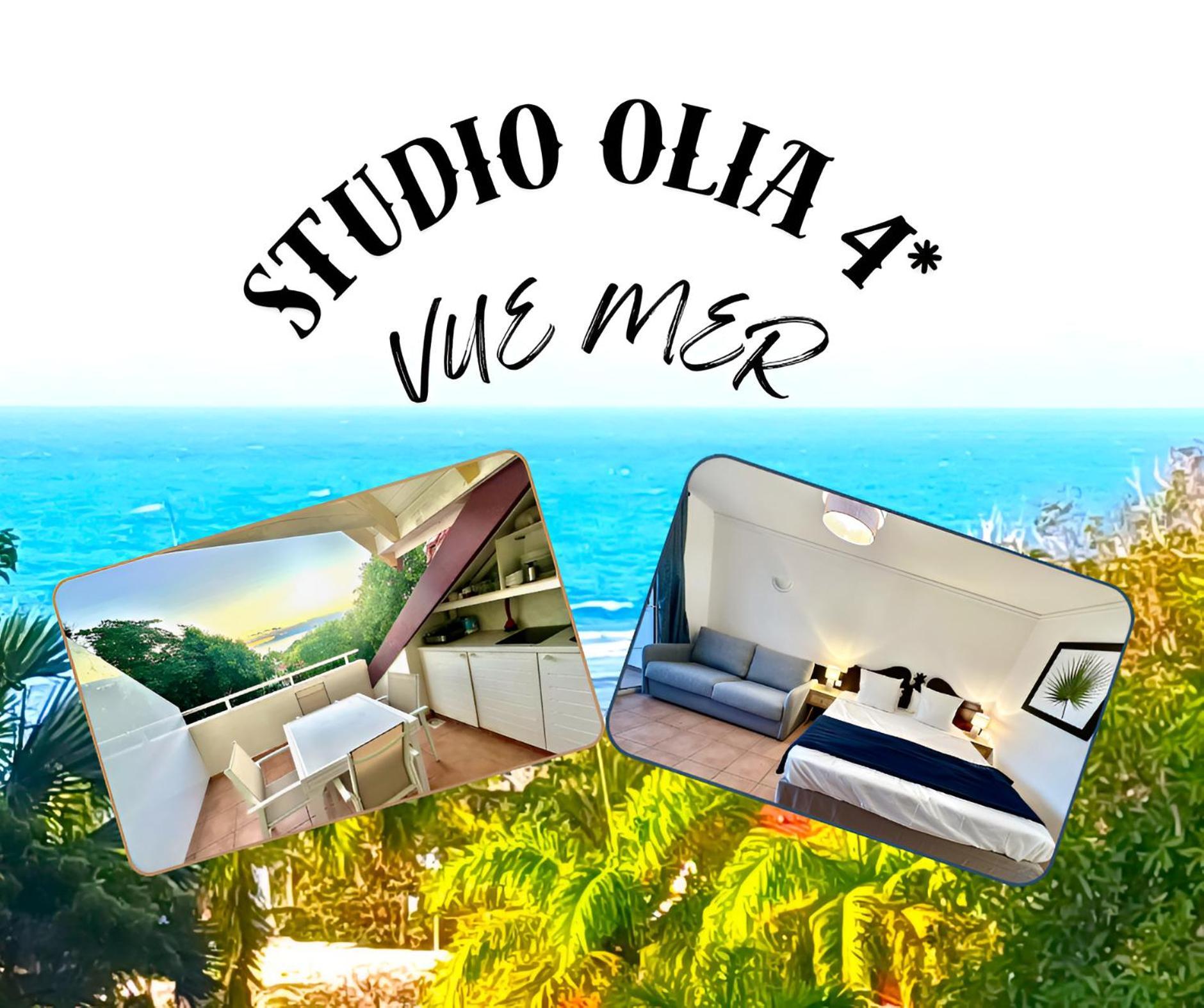 Studio Olia A P&V - Plages, Piscines Et Vue Mer! Sainte-Anne  Kamer foto
